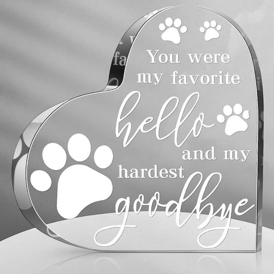 Pet Memorial Gift Loss Of Dog Sympathy Gift Cat Memorial Condolence