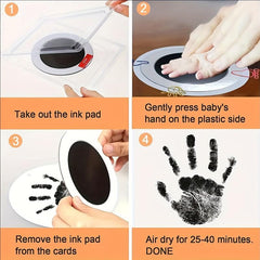 Nose Print Stamp Pad Pet Paw Print Kit Imprint Cards Pet Memorial Dogs Cats