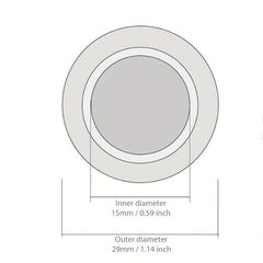 Wooden Pet Fur Memorial Planet Necklace - Pet Memorial Supply