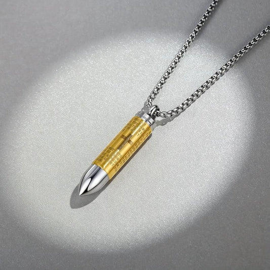 Bullet Shape Pet Urn Openable Ashes Holder Memorial Cremation Urns