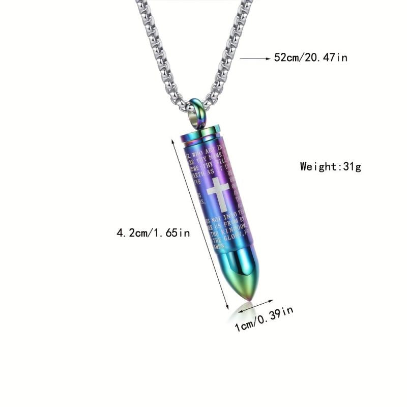 Bullet Shape Pet Urn Openable Ashes Holder Memorial Cremation Urns