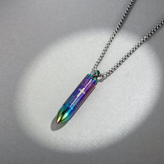 Bullet Shape Pet Urn Openable Ashes Holder Memorial Cremation Urns