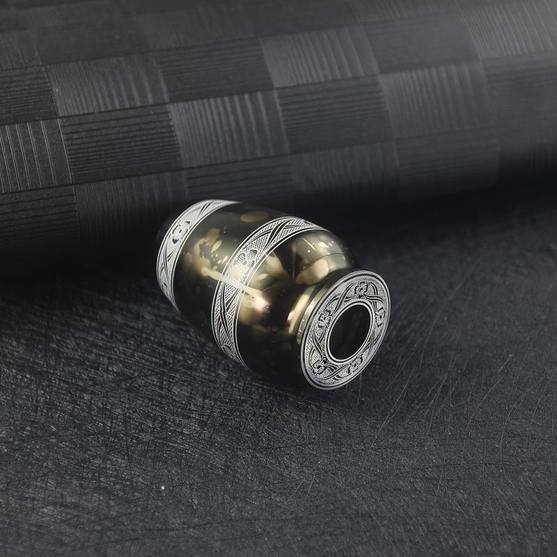 Colorful Cremation Urn Flower Stripe Pet Keepsake