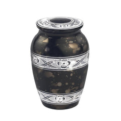 Colorful Cremation Urn Flower Stripe Pet Keepsake