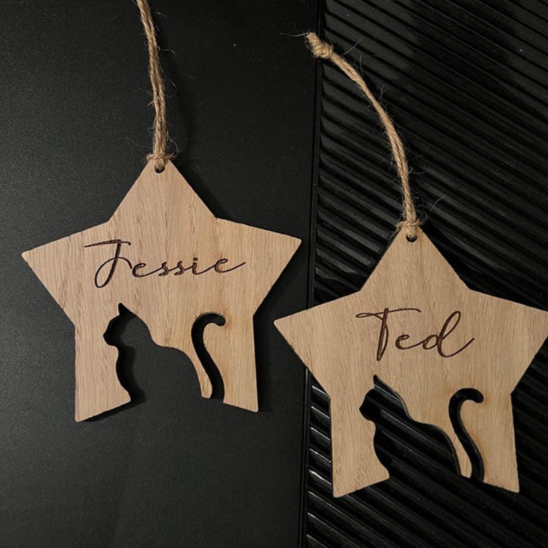 Custom Cat Memorial Arrangement | Personalized Cat Decorations