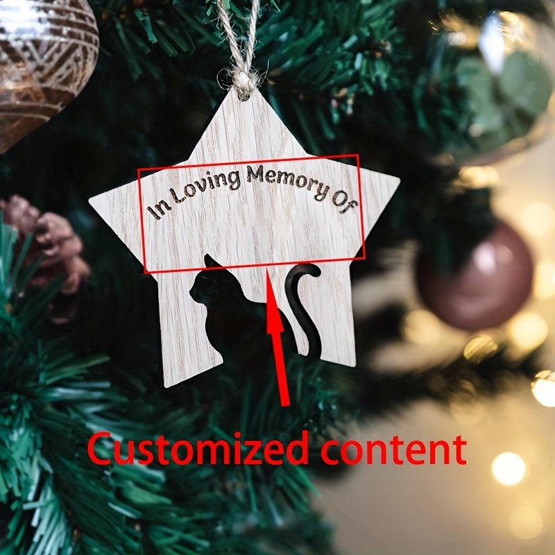 Custom Cat Memorial Arrangement | Personalized Cat Decorations
