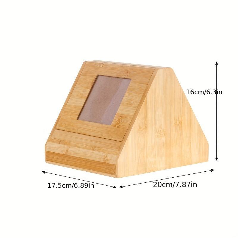 Wood Pet Memorial Box with Picture Frame Pet Urn for Cats Dogs