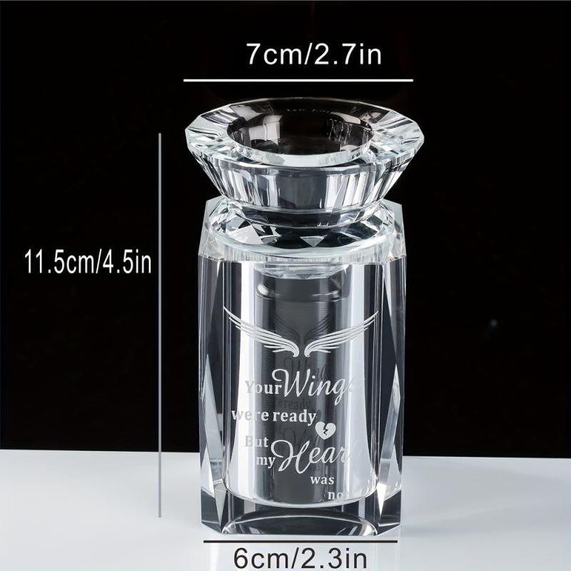 Small Urn Angel Wings Urns Crystal Ashes Human Pet Dogs Cats
