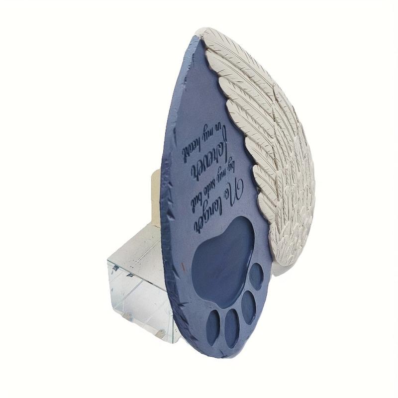 Angel's Wings Pet Memorial Tomb Garden Decoration Cat Dog Pet Tombstone