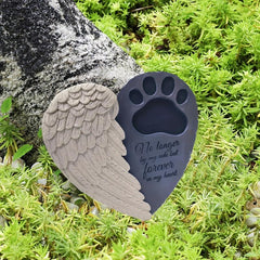 Angel's Wings Pet Memorial Tomb Garden Decoration Cat Dog Pet Tombstone