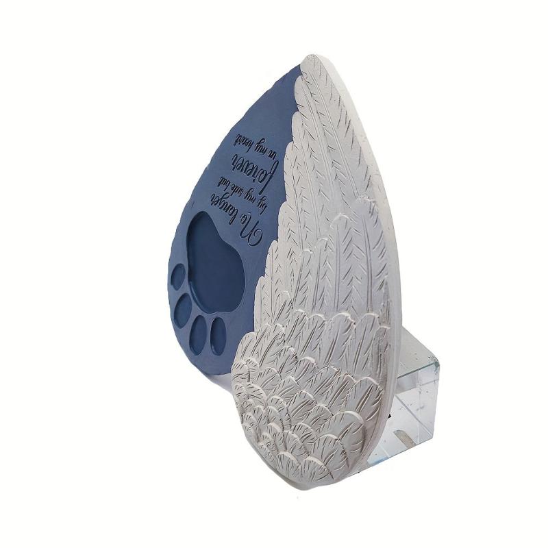 Angel's Wings Pet Memorial Tomb Garden Decoration Cat Dog Pet Tombstone