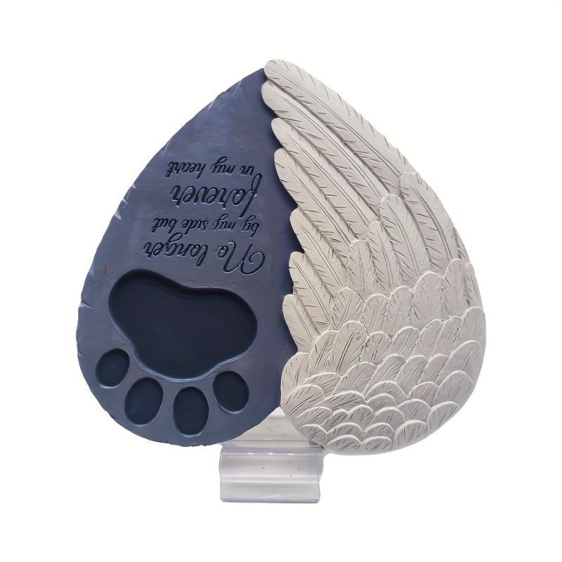 Angel's Wings Pet Memorial Tomb Garden Decoration Cat Dog Pet Tombstone