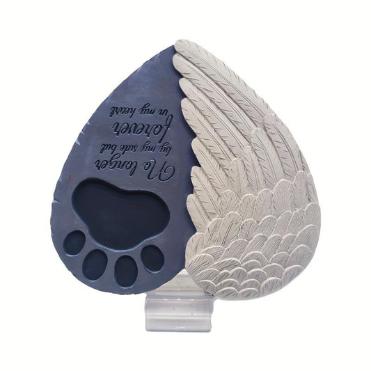 Angel's Wings Pet Memorial Tomb Garden Decoration Cat Dog Pet Tombstone