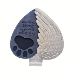 Angel's Wings Pet Memorial Tomb Garden Decoration Cat Dog Pet Tombstone