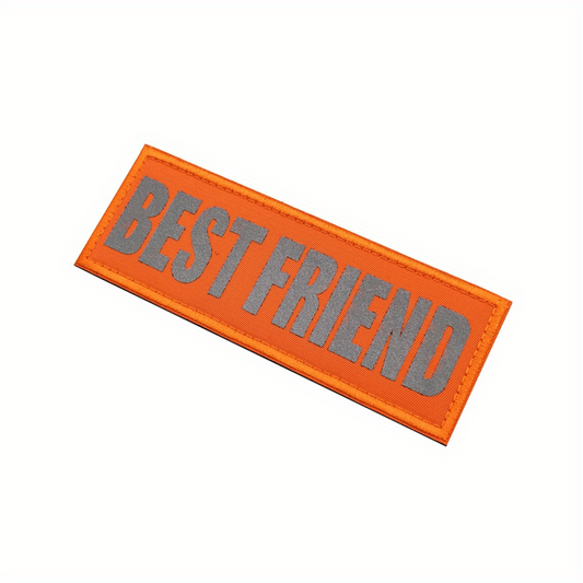 Reflective Service Dog Vest Patches - Easily Removable - Alert Others
