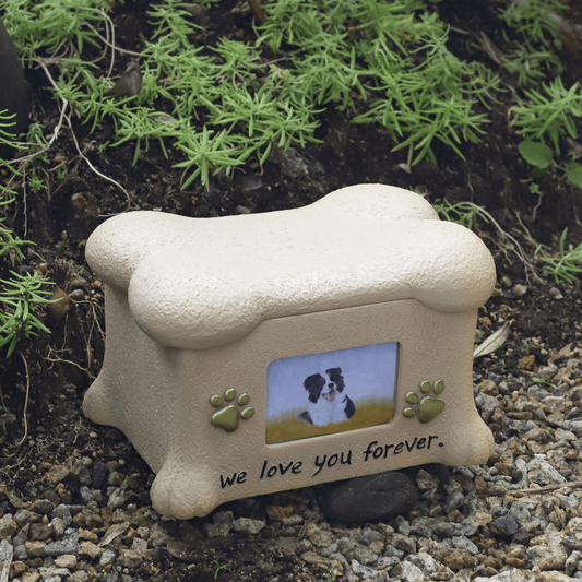 Resin Pet Urn Dog Ashes Container Memorial Cremation Urns Cats Ashes Keepsake