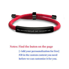 Personalized Stainless Steel Pet Name Engraving Bracelet