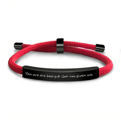 Personalized Stainless Steel Pet Name Engraving Bracelet