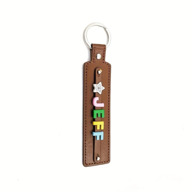 Colorful Pet Memorial Keychain - Up to 8 Characters - Personalized Keepsake