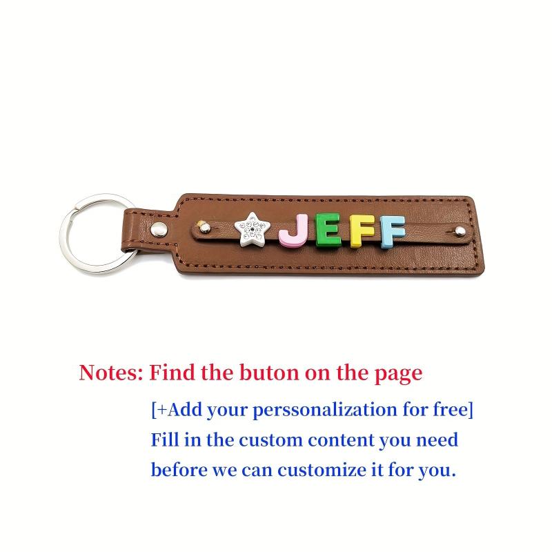 Colorful Pet Memorial Keychain - Up to 8 Characters - Personalized Keepsake