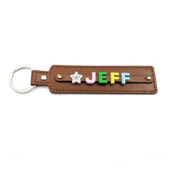 Colorful Pet Memorial Keychain - Up to 8 Characters - Personalized Keepsake