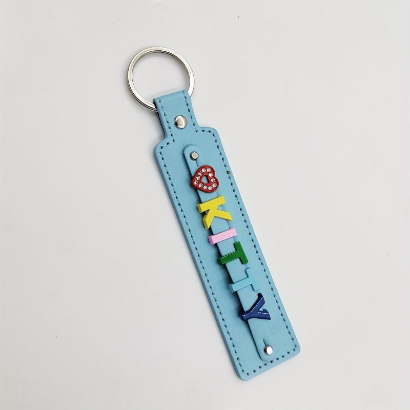 Colorful Light Pet Memorial Keychain with Customizable Letters