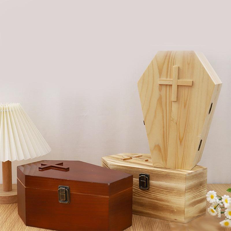 Wooden Pet Urn Dog Ashes Container Cremation Urns Cats Ashes Memorial