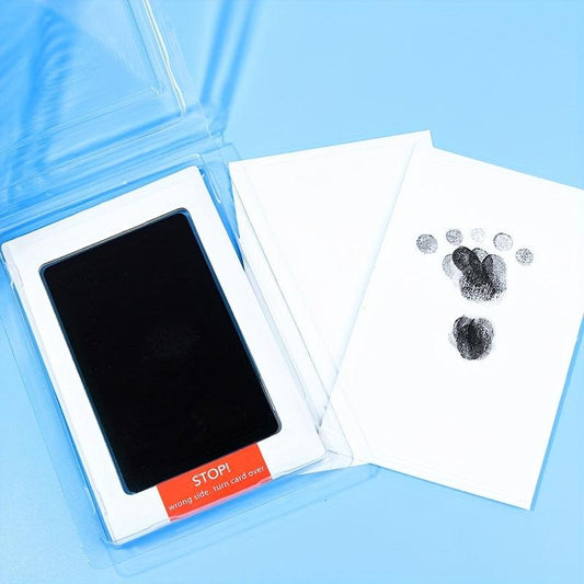 2pcs Pet Paw Print Ink Pad - Memorialize Your Pet with Lasting Memories