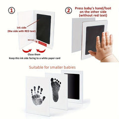 2pcs Pet Paw Print Ink Pad - Memorialize Your Pet with Lasting Memories