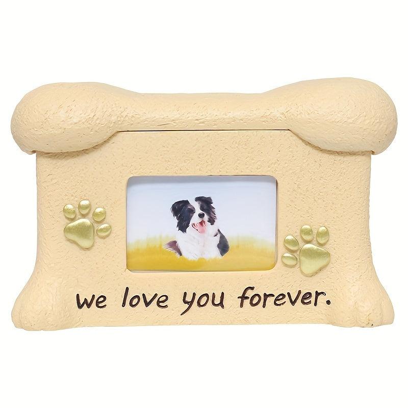 Pet Resin Urn Dog Ashes Container Memorial Cremation Urns Cats Ashes