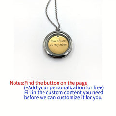 Silver Screw Cap Pet Memorial Pendant Engrave Name Years Golden Plate Pet Hair