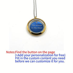 Personalized Golden Pet Memorial Pendant Engrave Name Years Plate