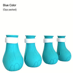 4pcs Cat Bathing Foot Cover Silicone Anti Grasping Foot Cover
