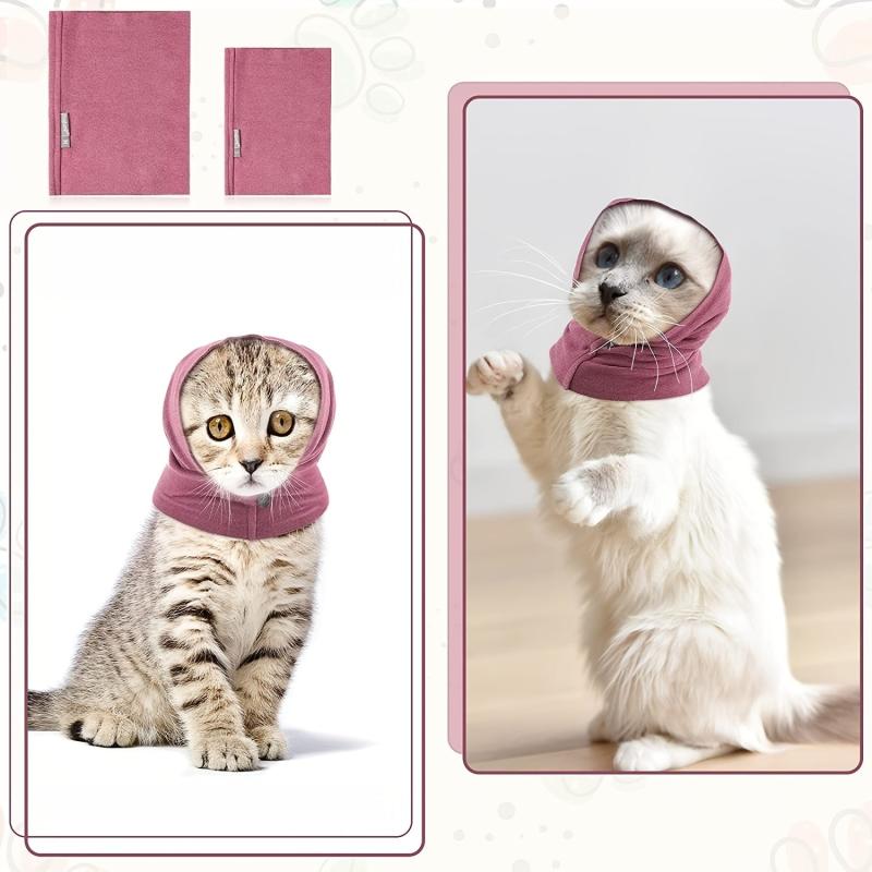 3pcs Dog Grooming Earmuffs Anti-noise Ear Covers Anxiety Relief