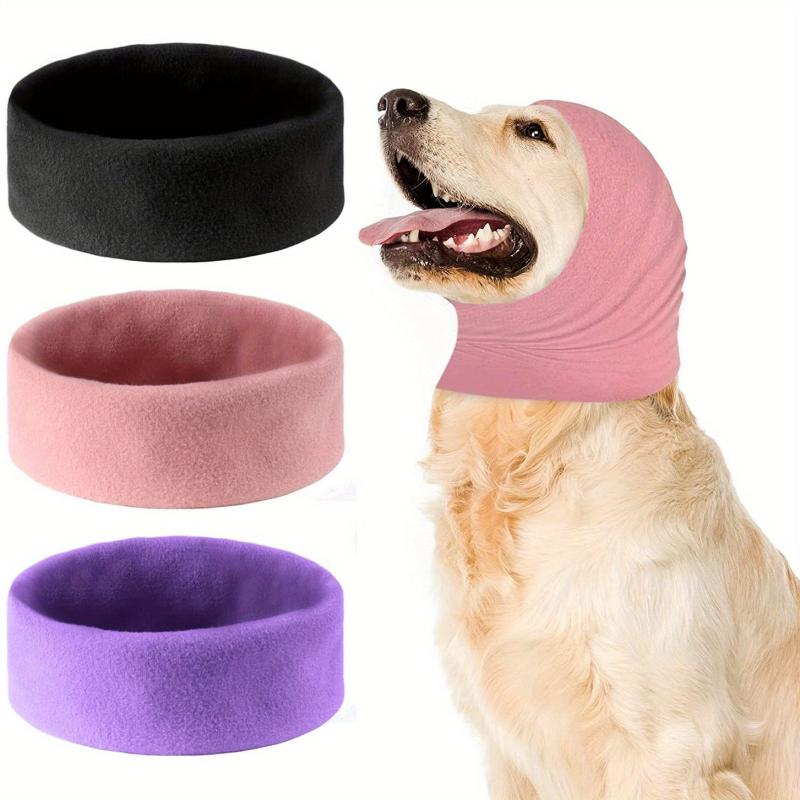 3pcs Dog Grooming Earmuffs Anti-noise Ear Covers Anxiety Relief