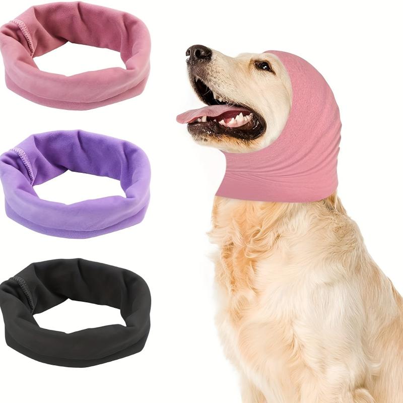 Dog Ear Cover Pet Calming Muff Snood Headband Noise Protection