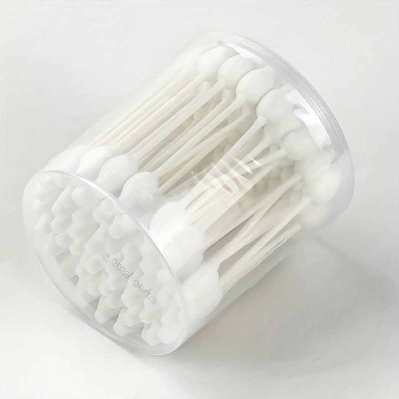Pet Cotton Swabs Double Tipped Cotton Swabs With Paper Sticks Cotton Swabs