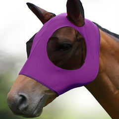 UV Protection Horse Fly Mask with Ear Coverage