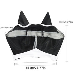 Horse Fly Mask Elastic for Maximum Protection