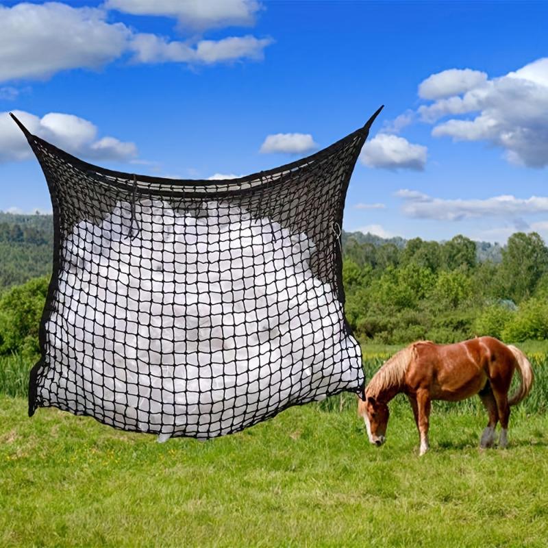 Braided Mesh Horse Feeding Bag - Convenient Horse Feeder Bag