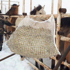 Braided Mesh Horse Feeding Bag - Convenient Horse Feeder Bag