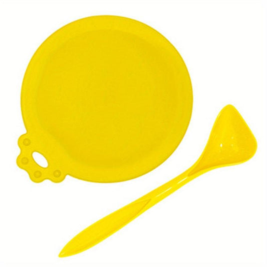 Universal Silicone Pet Food Can Lid 7.62 cm with Spoon