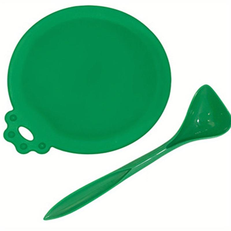 Universal Silicone Pet Food Can Lid 7.62 cm with Spoon