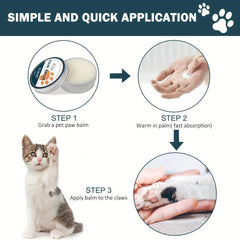 Pet Paw Protection Cream, Soothes Dry Cracked Paws and Noses