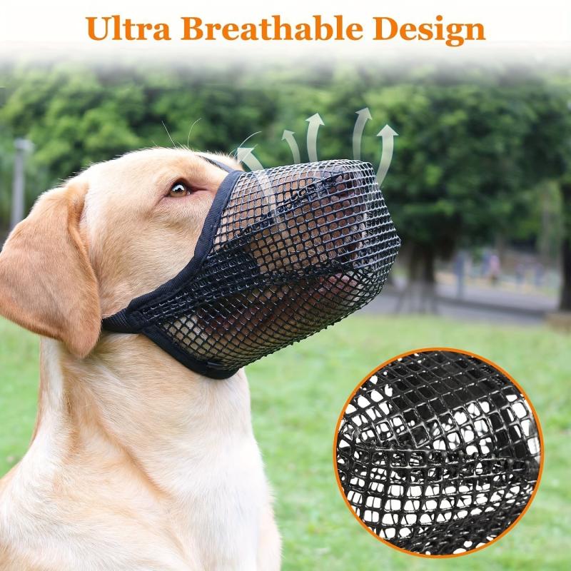 Adjustable Dog Muzzle for Small Medium Large Dogs