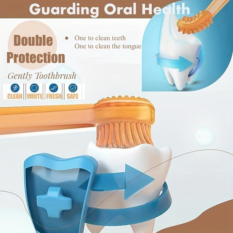 Pet Dental Care Kit 360 Toothbrush for Dogs and Cats