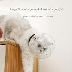 Transparent Breathable Pet Cat Muzzle Anti-bite Headgear