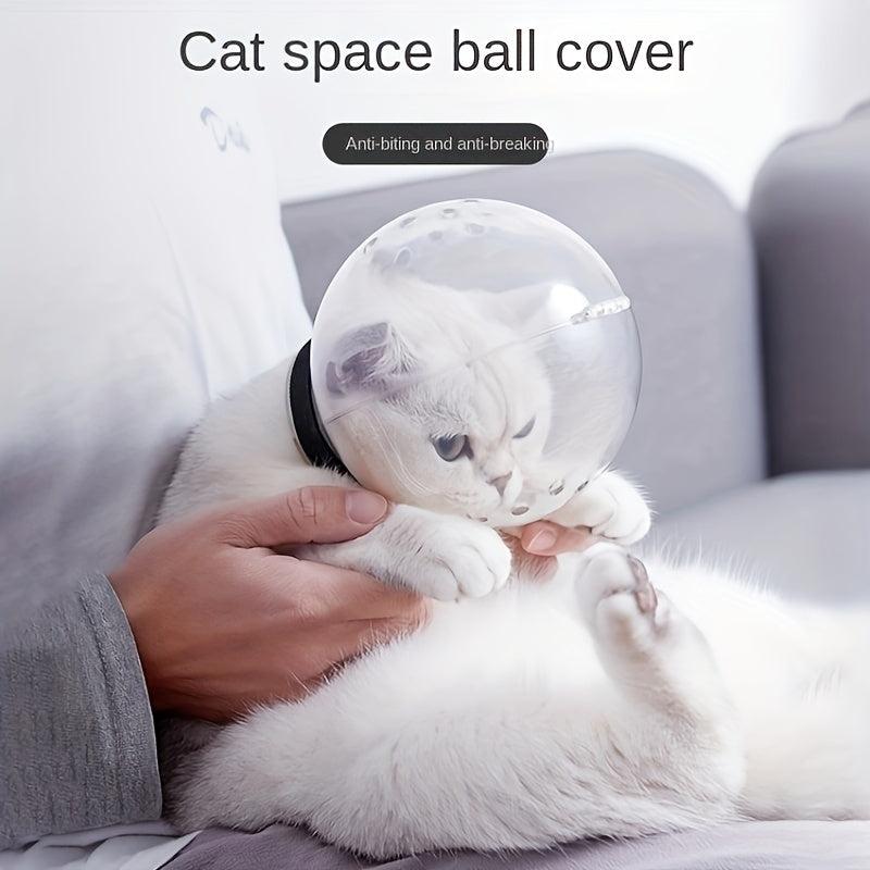 Transparent Breathable Pet Cat Muzzle Anti-bite Headgear