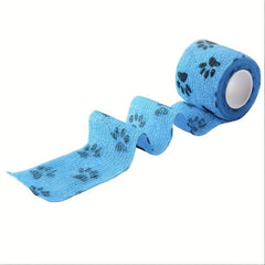 2Pcs Self Adhesive Bandage Wrap Tape for Pets Dogs Cats Horses