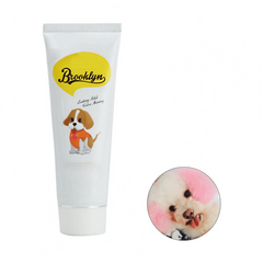 80g Semi Permanent Pet Dye Cream High Pigmented Colorful Dog Hair Bright Color